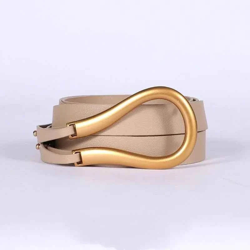 Versatile Horseshoe Buckle Decoration Belt