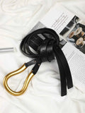 Versatile Horseshoe Buckle Decoration Belt
