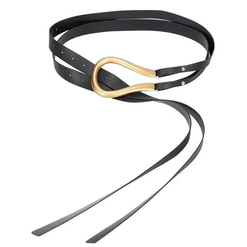 Versatile Horseshoe Buckle Decoration Belt