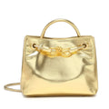 Versatile Large Capacity Vintage Handbag - Size 29*10 * 18cm / Gold