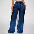 Vintage Loose-Fit Non-Stretch Wide-Leg Women’s Jeans