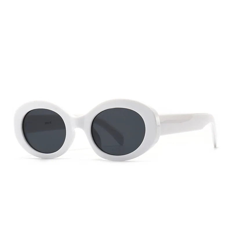 Vintage Small Oval Sunglasses Women - C2 / other
