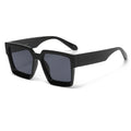 Vintage Square Sunglasses - black