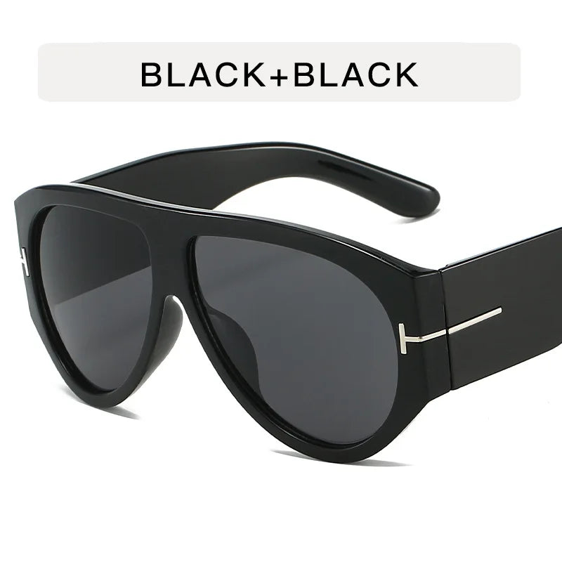 Vintage Style Sunglasses Woman - Black Gray
