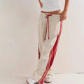 Vintage Women Side Striped Track Pants - A / S