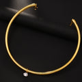 Water Drop Personality Golden Circle Adjustable - Gold - electronic accessories