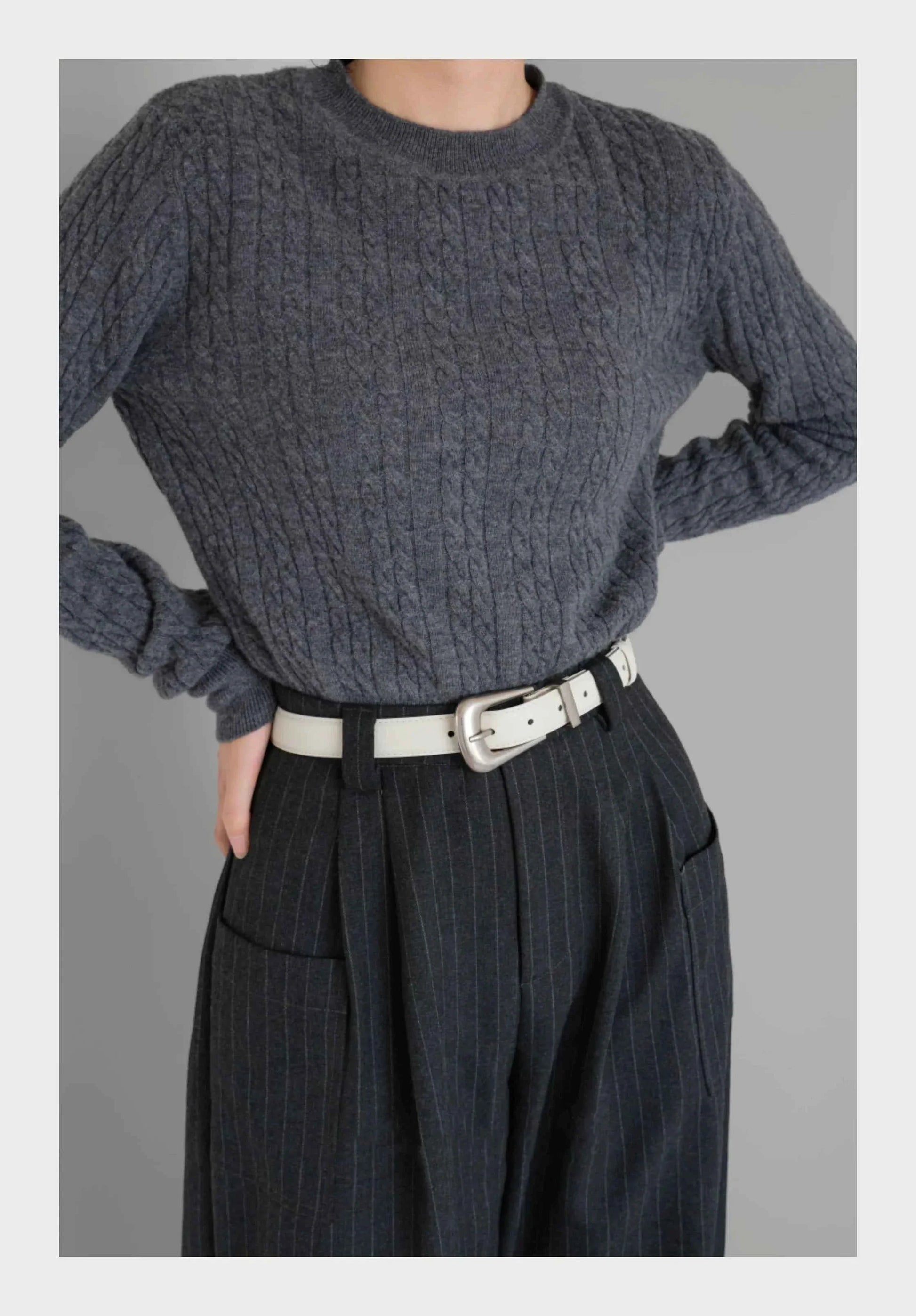 Western Belt for Women Genuine Leather