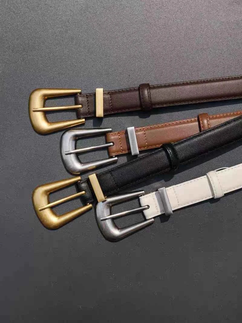 Western Belt for Women Genuine Leather