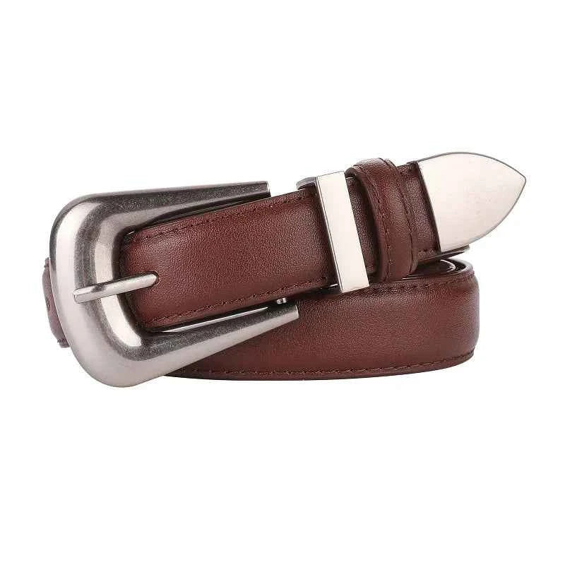Western Belt for Women Genuine Leather