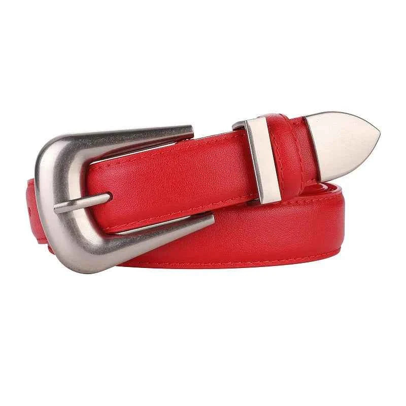 Western Belt for Women Genuine Leather