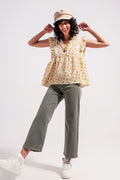 Wide Leg Jeans in Gray - Norellé