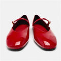 Woman Red Shoes