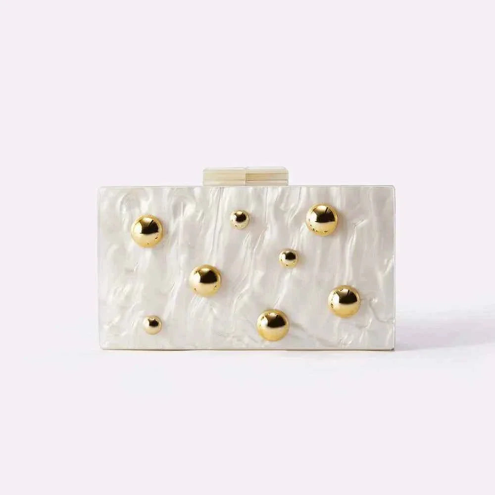 Women Acrylic Box Evening Clutch Bags