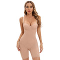 Women Body Shaper Bodysuit - Beige / L