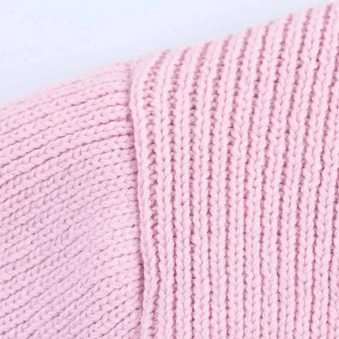 Women Bow Tie Coat Casual Knitted Cardigan