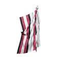 Women Fashion Color Matching Striped Print Asymmetrical Skirt - BB LS9099 / M