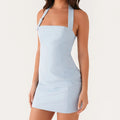 Women Halter Mini Dress