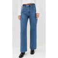 Women High Waisted Straight Leg Jeans