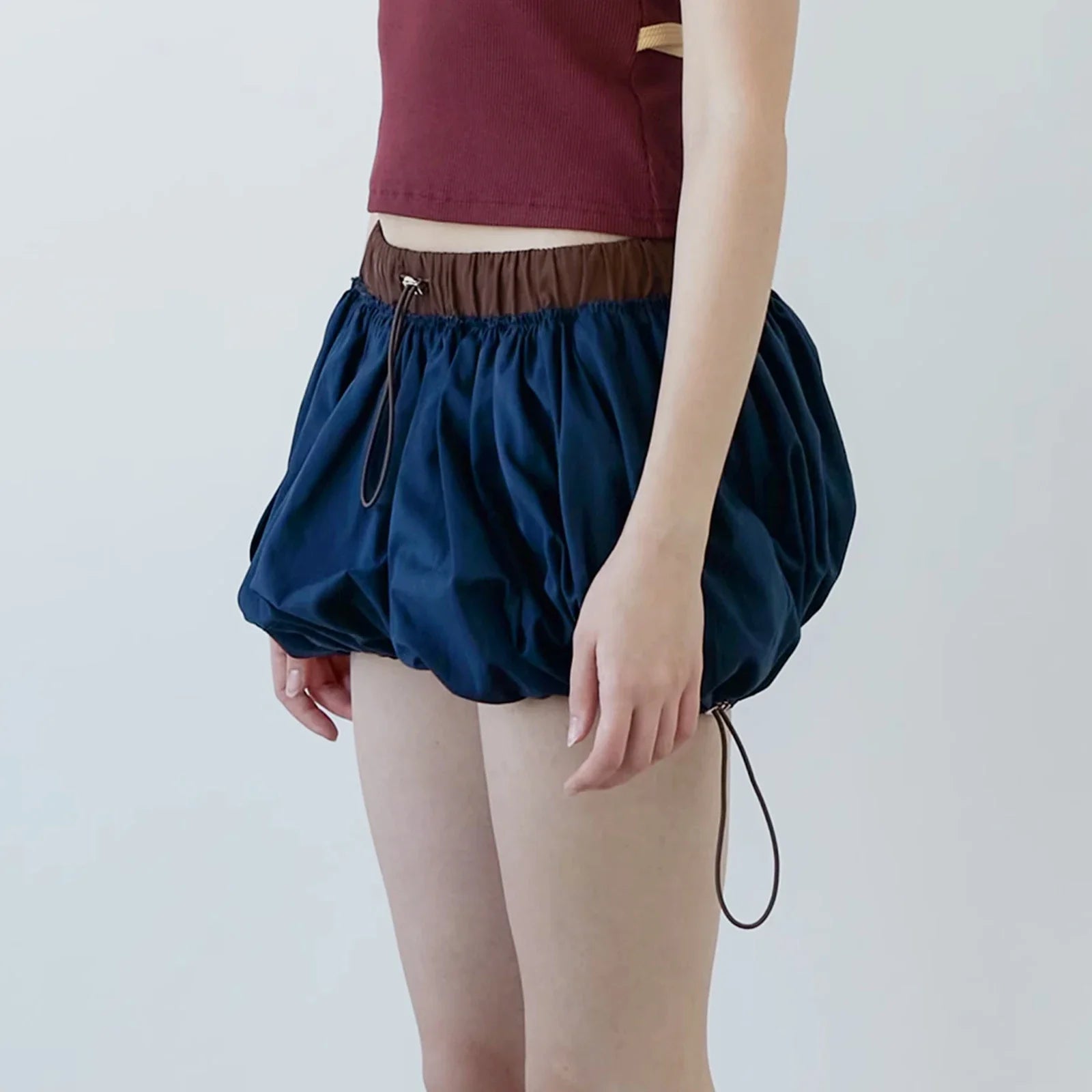 Women Lantern Mini Skirt