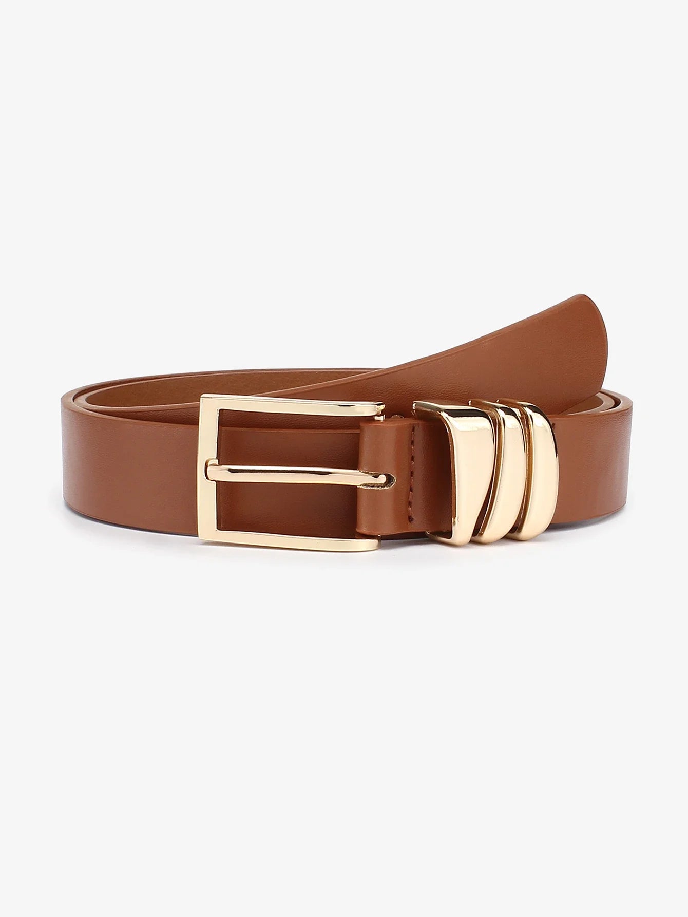 Women Leather Belt - Brown / 102cm