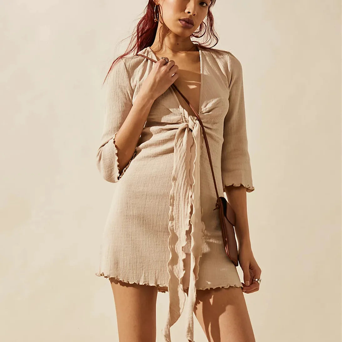 Women Mini Bodycon Dress - A / S