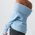 Women Off Shoulder Sweater