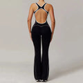 Women One-Piece Yoga Suit - Advanced Black / M / CHINA