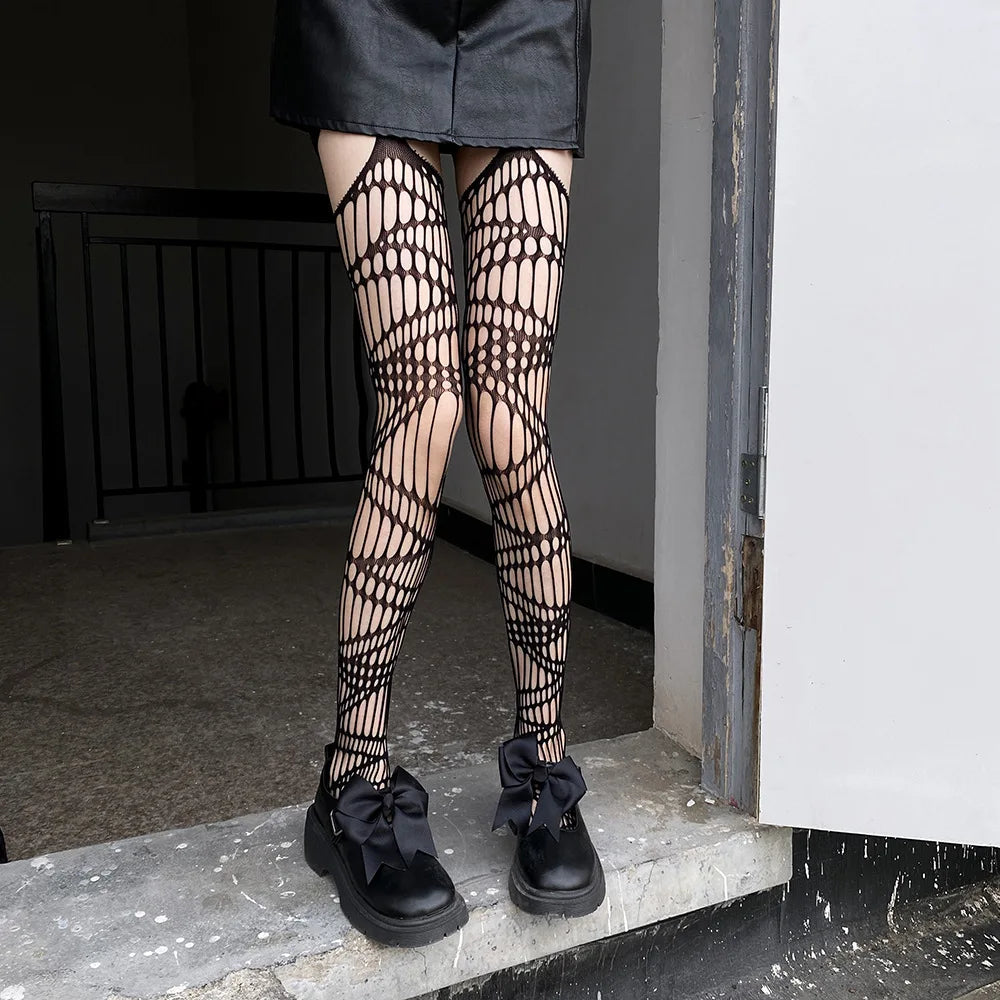 Women Pantyhose Tights Mesh Fishnet - 1144 / One Size