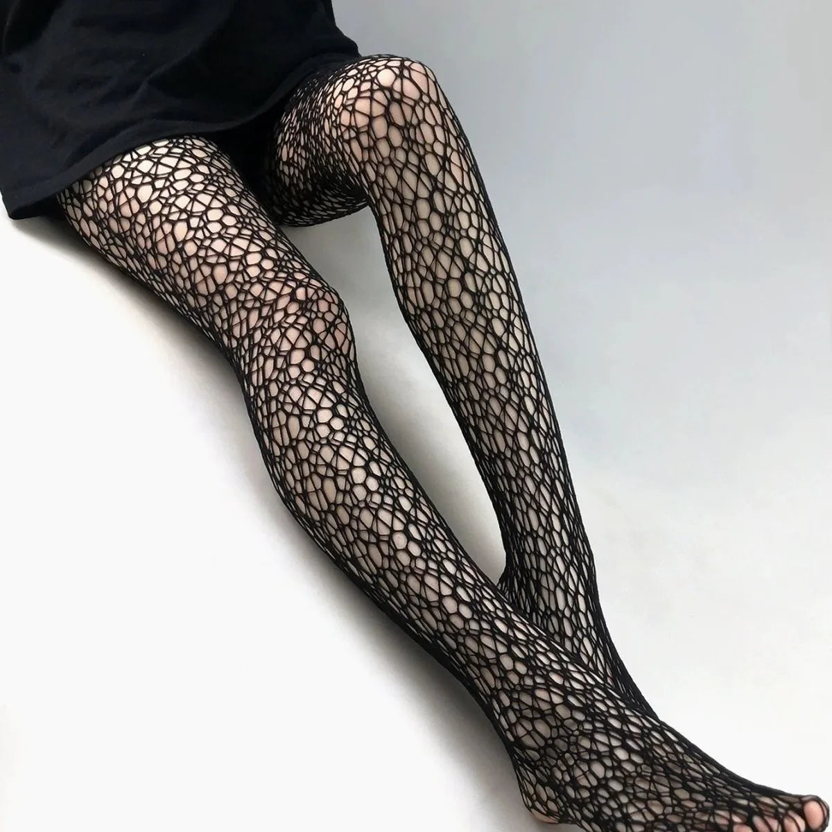 Women Pantyhose Tights Mesh Fishnet