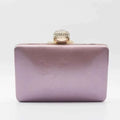 Women Pearl Tassel Satin Evening Bag