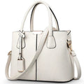 Women PU Leather Handbags - 29.5x13x21.5cm / beige