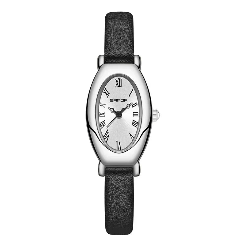 Women Quartz Watch Vintage Stainless Steel - 01