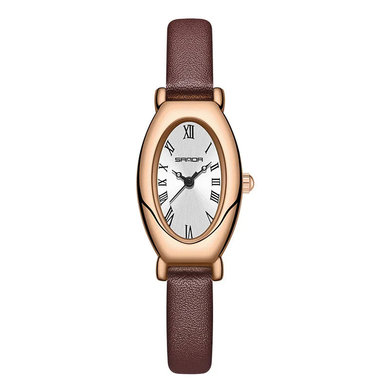 Women Quartz Watch Vintage Stainless Steel - 06