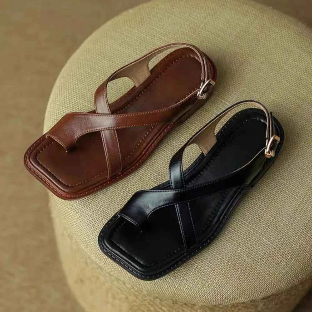 Women Sandals French Retro Sandals