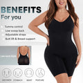 Women Seamless Low Back Bodysuit Shapewear Waist