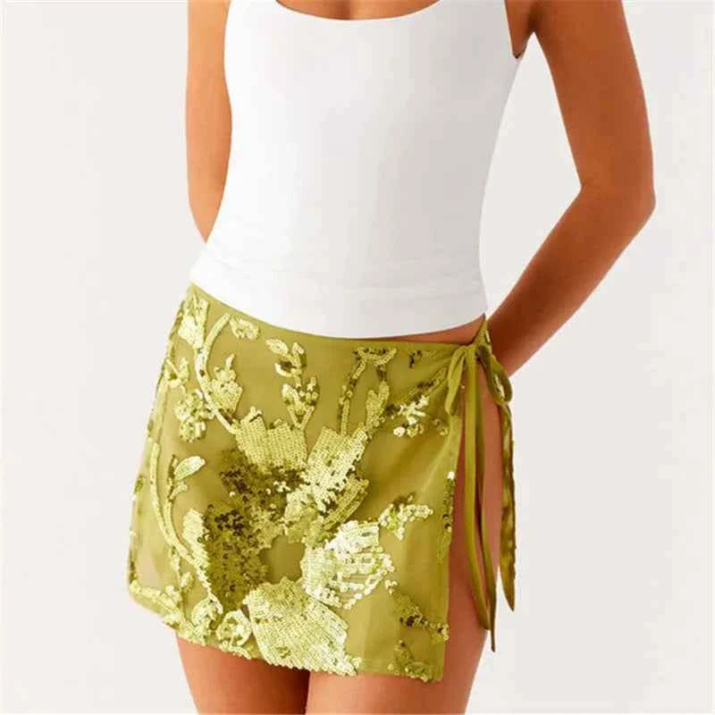 Women Sequin Skirt