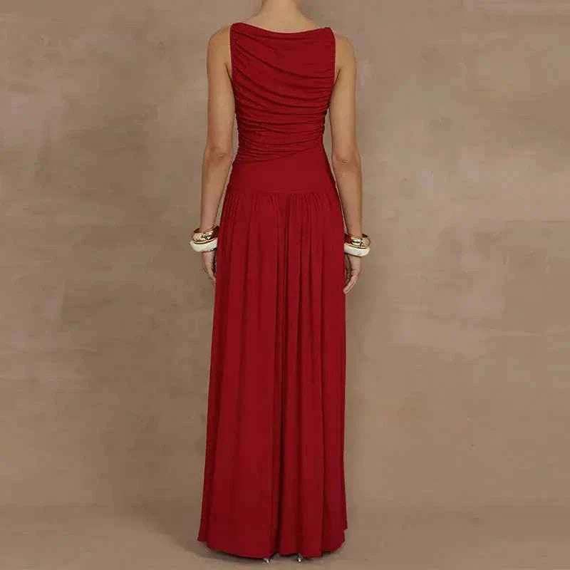 Women Sleeveless Maxi Dress