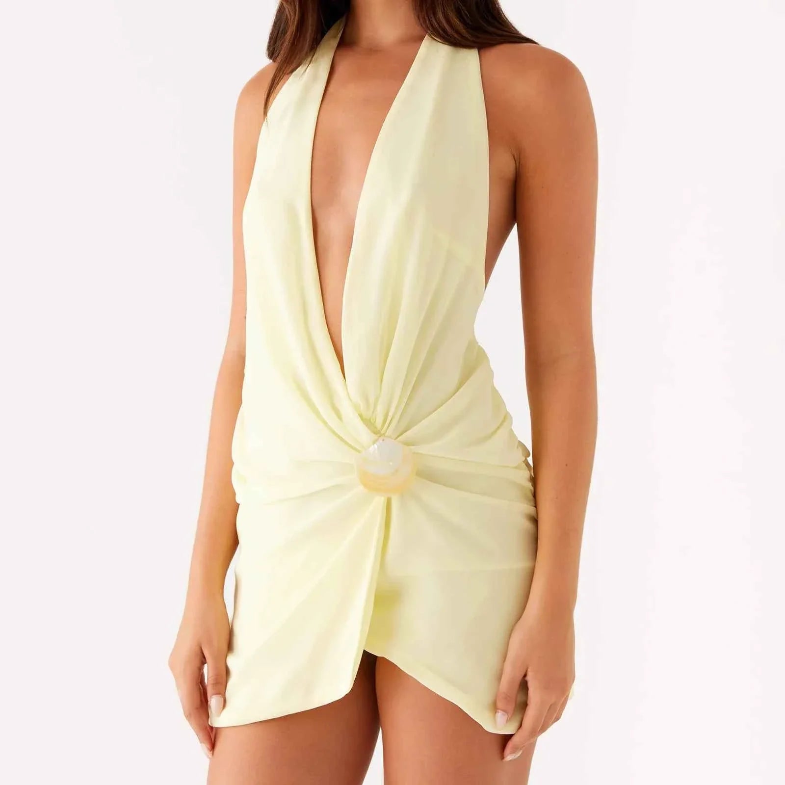 Women Sleeveless Mini Dress