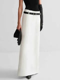 Women Split-back Straight Skirt