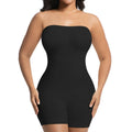 Women Strapless Shapewear Bodysuits Tummy Control Butt Lifter - black / 2XL