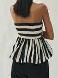 Women Strapless Tube Top