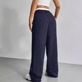 Women Stripes Printed Full Length Pants