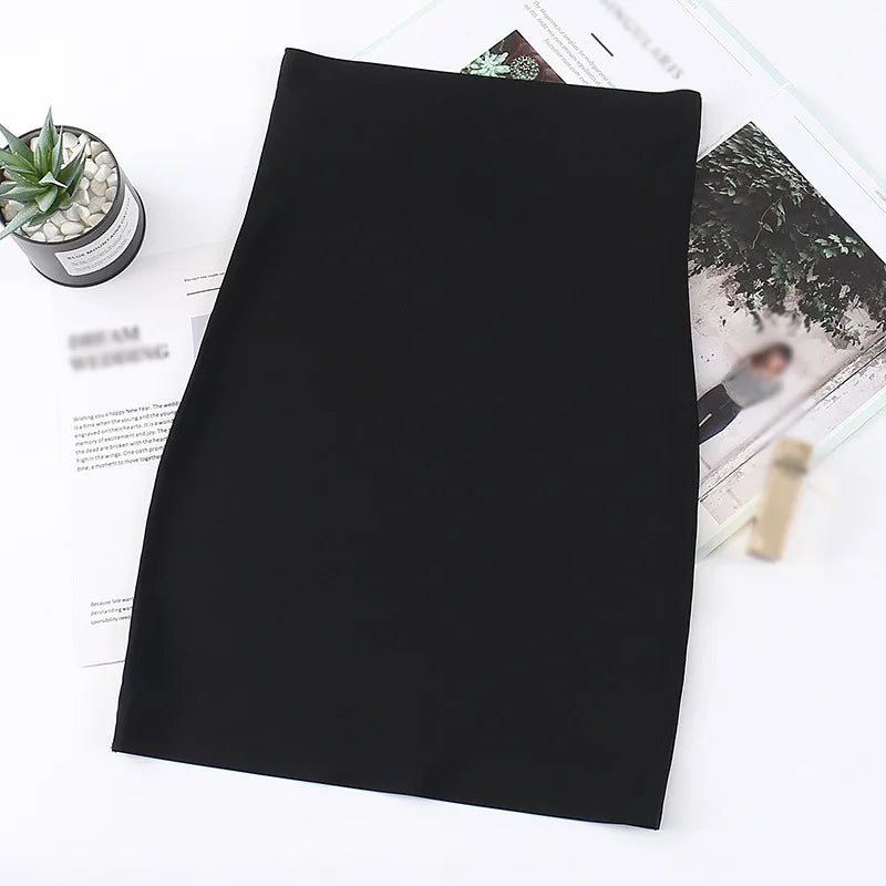 Women Super Elastic Control Slips High Waist Shaper - black / S