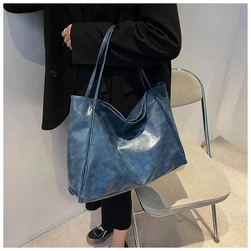 Women Tote Bag - Blue
