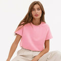 Women Versatile Leisure Daily Tops - Pink / XXL