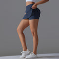 Women’s Back Waist Pocket Sports Yoga Skirt - Other
