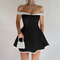 Women’s Backless Sleeveless Mini Dress Bandeau - Other