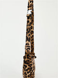 Women’s Bag Fashion Popular Animal Leopard Print Single Shoulder - camel / M