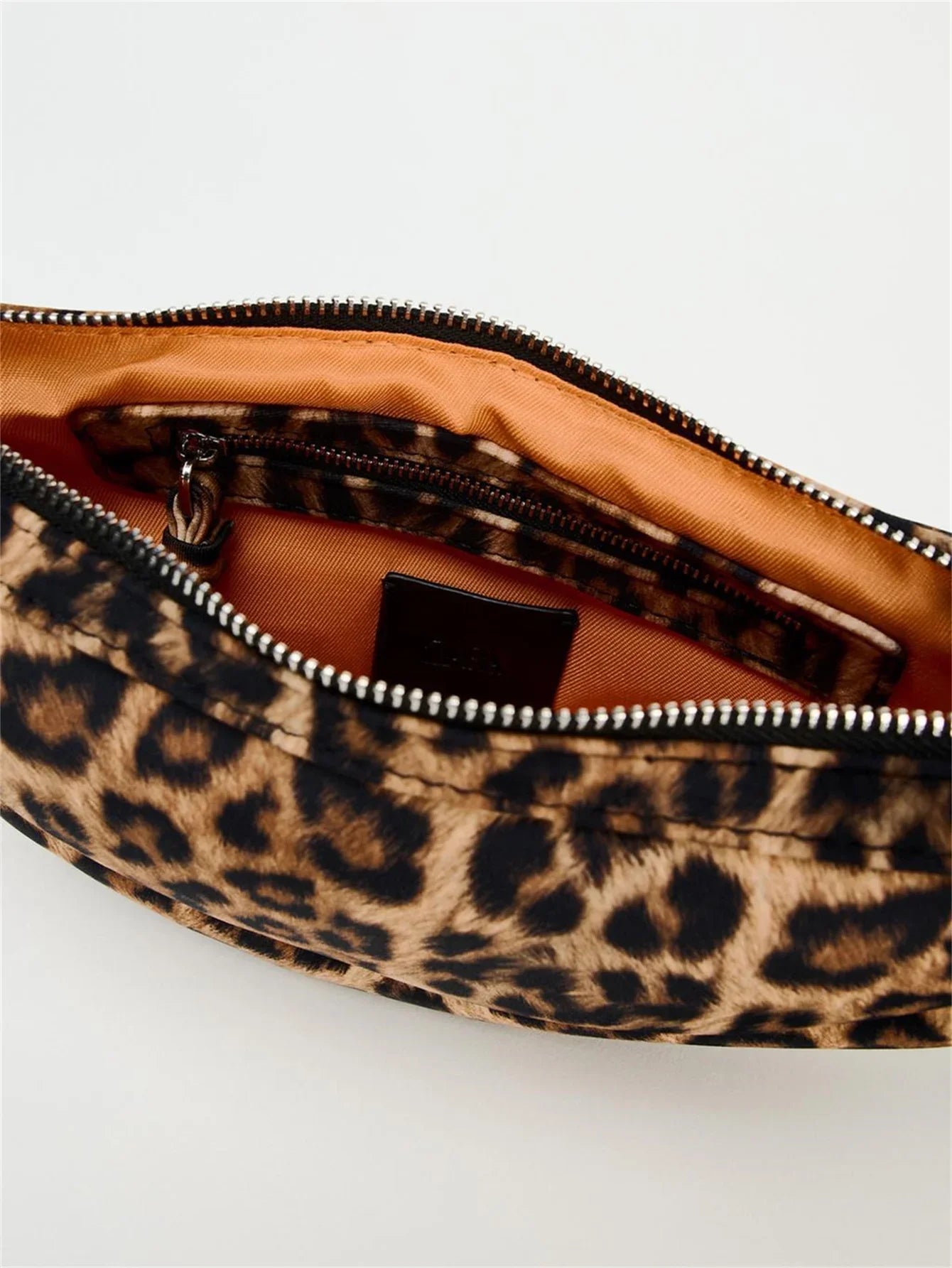 Women’s Bag Fashion Popular Animal Leopard Print Single Shoulder - camel / M
