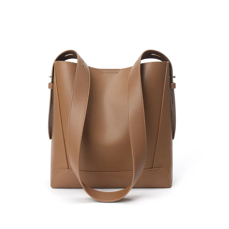 Women’s Bags Stylish Crossbody Shoulder & Bucket Handbag - brown
